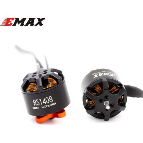 New 2PCS/4PCS Section EMAX RS1408 2300KV 3600KV 5-6S Brushless Motor For Micro FPV Racing RC Drone Spare Part DIY Accessories