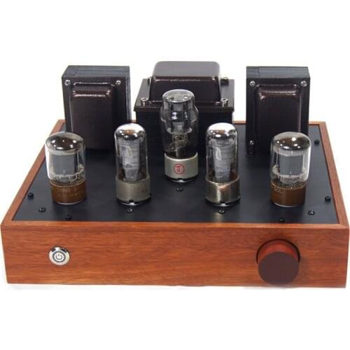6M8 6SJ7 Tissot 26E6WG single-ended tube amplifier, bile rectifier. Frequency response: 20-30KHz ±1db distortion: 0.5