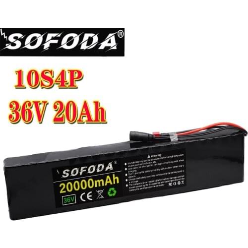 Original 10S4P 36V 20000mAh Battery 1000W 36v Electric Bike Battery 36V 20Ah Ebike Electric Bike with BMS