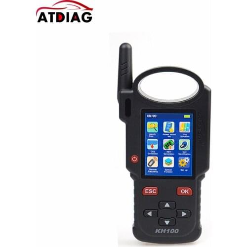 Lonsdor KH100 Original Remote Maker Key Programmer Generate Chip/Simulate Chip/Identify Copy/Remote Frequency with Free shipping