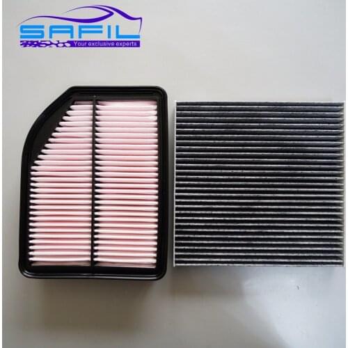 CABIN FILTER + Air Filter for HONDA City 1.8L CRIDER 1.8 . 2012 CRV 2.4L OEM:17220-R5A-A00 80292-SDG-W01