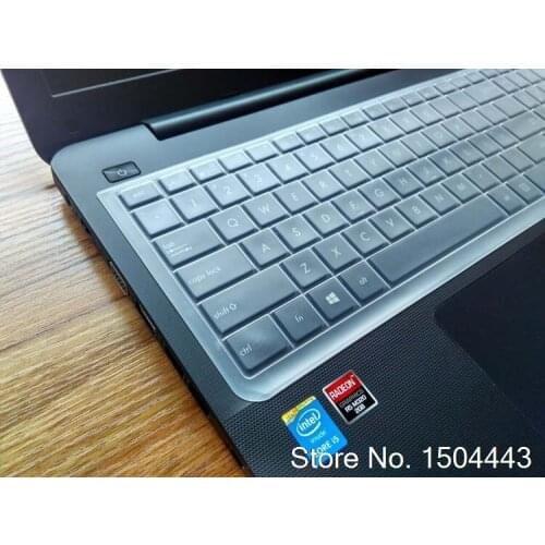 15.6 inch notebook keyboard Silicon Protective Keyboard Cover Protector for Asus N56vb FX50JK W519L VM510L R557L Y581C F550VB
