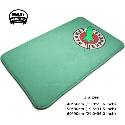 Old B 3D Household Goods Mat Rug Carpet Foot Pad Bender Cartoon Tv Fry Funny Science Fiction Comedy Cool Fun Hank Leela Robot