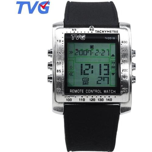TVG Fashion Men Sports Watches Smart Remote Military Watch LED Digital Watch Men Alarm Waterproof Wrist Watch Relogio Masculino
