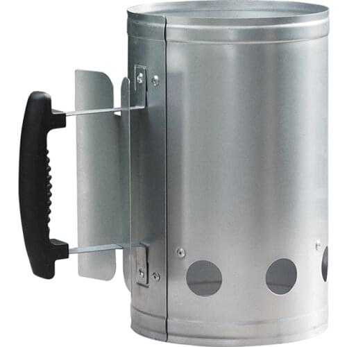 Outdoor BBQ Carbon Barrel Grill Lighting Charcoal Storage Igniting Bucket Kitchen Charcoal Starter Burning Grilling