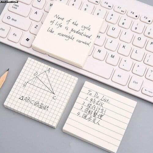 Bookmark Memo Message Pad For Student School Office Stationery 80 Sheets Kawaii Self Adhesive Memo Pad Sticky Notes