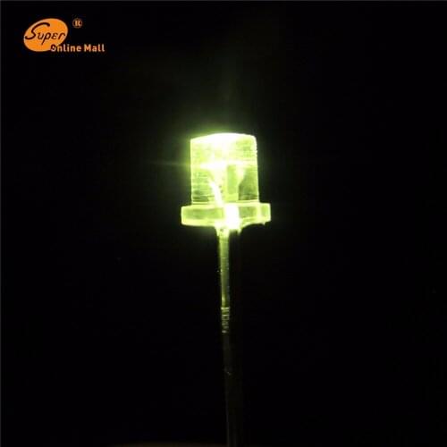 1000PCS/ 3MM WARM WHITE Diodes flat top Diodes Urtal Bright Light Bulb 3MM Led Emitting Diodes