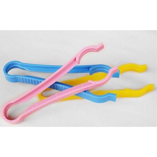 18cm New Colorful Baby Bottle Tongs Feeder Feeding Milk Bottle Clamp Skid Bottle Clips Anti-slip Sterilized Forceps