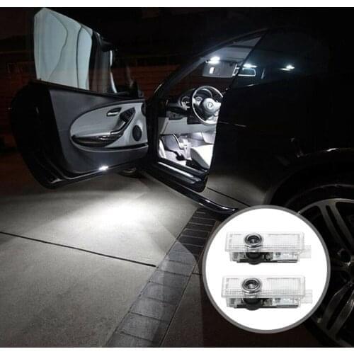 2 pcs LED Car Door Courtesy Lamp Welcome Lights for BMW 3x 5x Laser Projection Lights