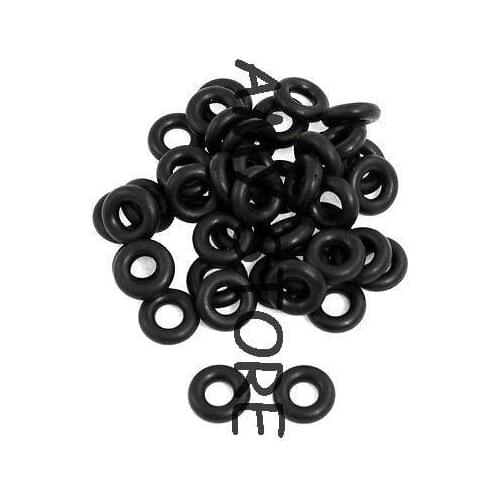 Black Nitrile Rubber O Ring Grommets Seal 5mm x 11mm x 3mm