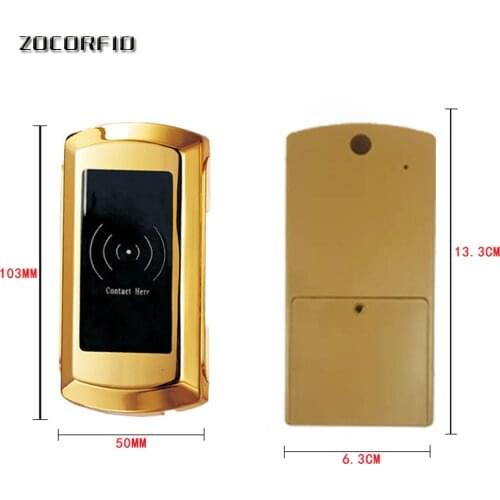 125KHz/13.56MHZ NFC RFID ID EM Card standalone cabinet lock electric cabinet lock for Cabinet drawer