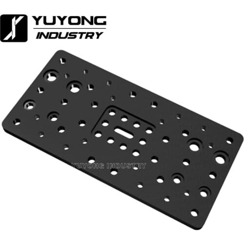 C-Beam Gantry Plate - Double Wide Plate for C-Beam Linear Rail system C-Beam Machine 3D Printer Aluminum Alloy