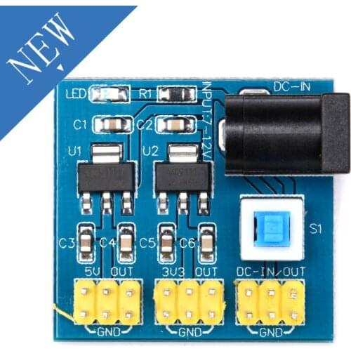 DC-DC DC to DC 12V to 3.3V 5V 12V Multi Output Voltage Conversion Module Buck Step Down Power Supply Module For Arduino