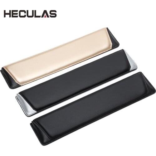 Heculas PU Leather Hands Wrist Rest Bevel Design Mouse Pad For 87/104/108 Mechanical Keyboard Pad Wrist Support Wrist Protecter