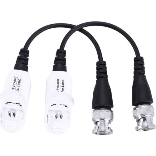 ESCAM 5pcs/lot HD 720P/1080P CVI/TVI/AHD Passive Video Balun BNC Connector To UTP Cat5/5e/6 Video Balun Passive Transceivers