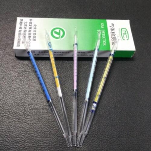 Hydrogen sulfide H2S gas detector tube