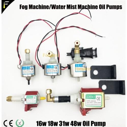Oil Pump 400w900w1200w1500w3000w Fog Snow Faze Machine Special Element Oil Pumping 16w33DCB 18w33DCB 31w40DCB 48w55DCB