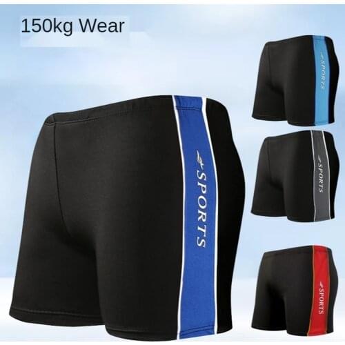 Plus Fat Plus Size Swimming Trunks Men 150 Kg Loose Extra Large Swimming Pool Hot Spring Swimming Trunks 2021