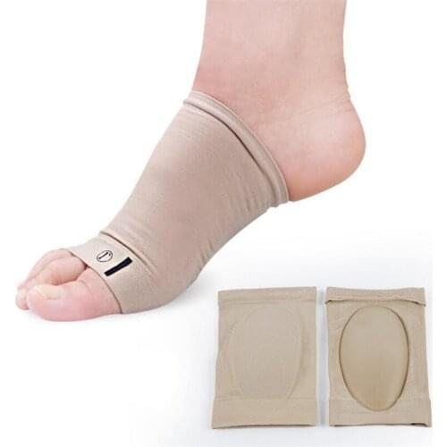 Arch Support Orthotic Plantar Fasciitis Cushion Pads Sleeve Heel Spurs Flat Feet Orthopedic Pad Correction Insoles Foot Care