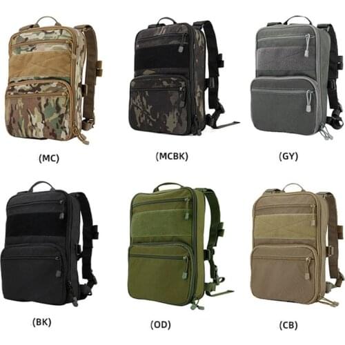 Tactical D3 SS Compatible Molle System Backpack with Variable Capacity Hydration Bag Outdoor Backpack