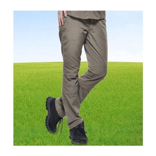 Tectop womens outdoor Detachable ankle length trousers Quick-drying four seasons Can wear wear-resistant Tear resistant pants