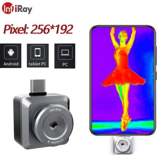 InfiRay Thermal Camera 256*192 Thermal Infrared Imager T2L HVAC Electric Power Circuit Medical Detection -20℃~120