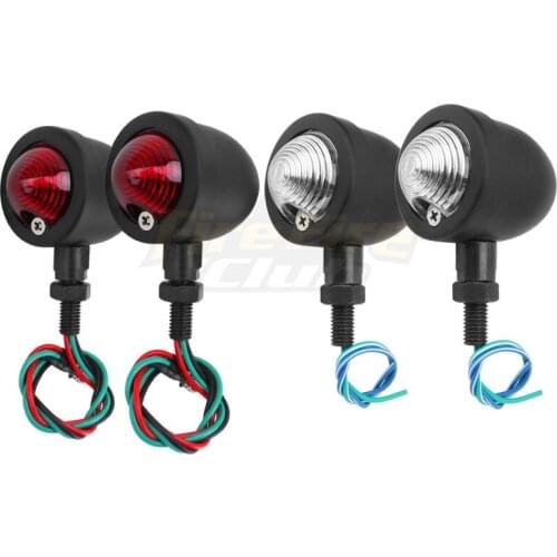 Motorcycle Turn Signals Indicator Light 10mm Motor Blinker Lamp For Harley Honda Suzuki Yamaha Kawasaki Cruiser Bobber Chopper