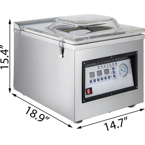 300W Professional Commercial Automatic Vacuum Sealing Machine Sealer 320MM Stainless Steel Vacuum Sealer Food Preservation