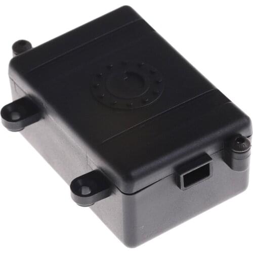1 PC Receiver Box RC Car Radio Box Decoration Tool Plastic ESC For 1/10 RC Rock Crawler Car Axial SCX10 RC4WD D90 D110 D130