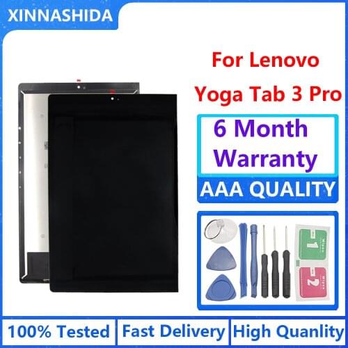 LCD For Lenovo Yoga Tab 3 Pro 10.1 YT3-X90L YT3-X90F YT3-X90X Display Touch Screen Digitizer Sensors Assembly Panel Replacement