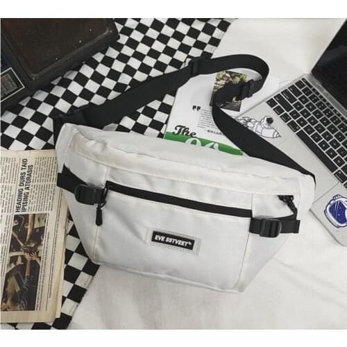 2021 Unisex Waist Bag Fashion Streetwear Chest Bag outdoor Waist Packs Fanny Pack