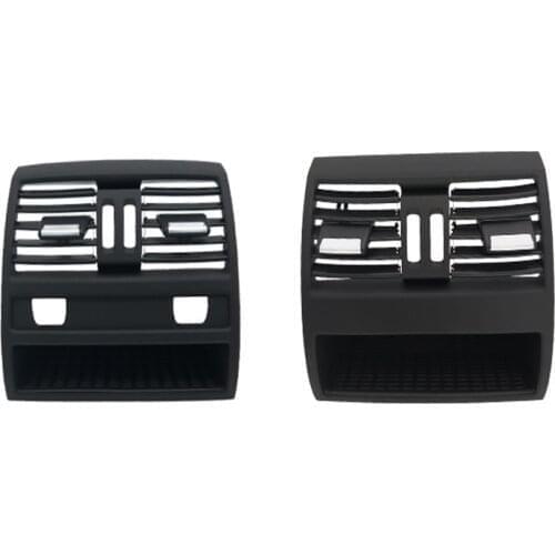 Auto Accessories Air Conditioning Vent Outlet Rear Center Console Fresh Air Outlet Vent Grille Cover For BMW 5 Series F10 F18