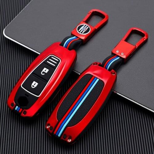 Zinc Alloy Car Remote Key Case Fob Cover For Suzuki Vitara Swift Kizashi SX4 Ignis baleno Ertiga Ciaz S-cross keychain