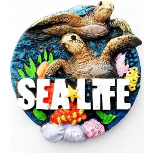 Hot Sale Georgia Ocean World, Atlanta, United States 3D Fridge Magnets Tourism Souvenirs Refrigerator Magnetic Stickers Gift