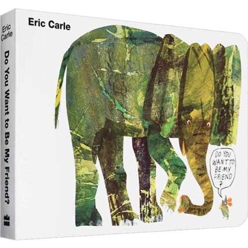 Do You Want To Be My Friend By Eric Carle English Language Reading Books for Kids Children Learning Educational Toy