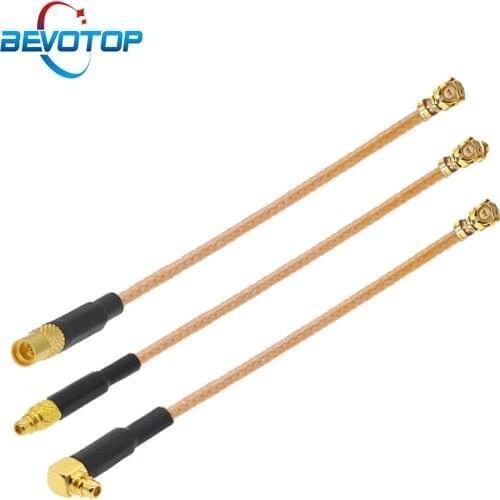 10PCS/LOT RG178 RF Pigtail Cable IPX/U.FL IPEX1 to MMCX Male / Female Adapter FPV Antenna RF Coaxial Extension Cable Wholesales