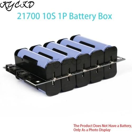 21700 37V 42V 10S 25A 50A BMS Backup Power Wall Power Bank Balancer Board DIY Battery Holder Box Kit Ebike 3.7 4.2V Lithium BOX