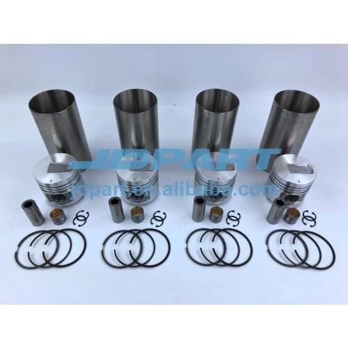 New S4E6 S4E6-IDI Liner Kit Piston + Rings + Liner For Mitsubishi Engine