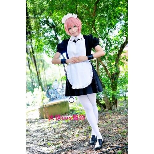 New Arrival Fairy Tail Virgo Custom-made Cosplay Clothes With Wig Cosplay Costume