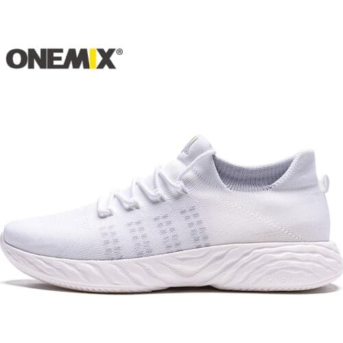 ONEMIX 2020 Breathable Sports Wild Casual Light Comfortable Trend Shoes Mens Running Shoes Slip On Walking Shoes Male Sneakers