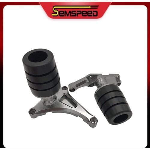 SEMSPEED CNC Crash Falling Protection Motorcycle Frame Sliders For KAWASAKI NINJA 400 250 Z400 2018 2019 2020