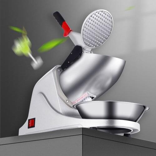 Commercial Ice Shaver Electric Ice Crusher High Power Electric Household Smoothie Slush Machine Smoothie Machine