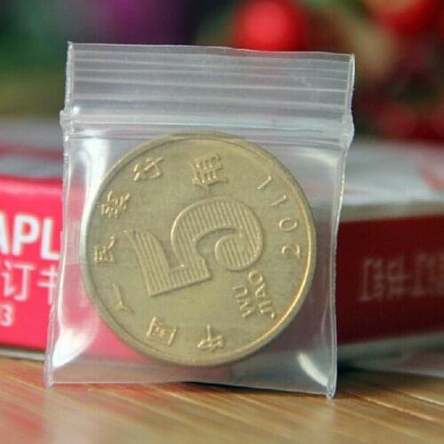 2x2.8cm 300pcs Clear Self-adhesive Cello Cellophane Bag Self Sealing Small Plastic Bags for Candy Packing Resealable Cookie Pack