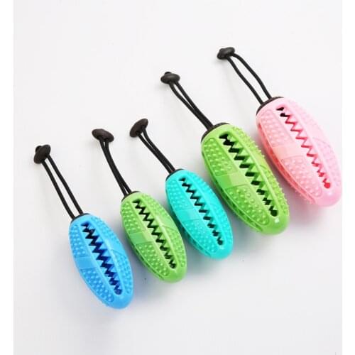 Dropshipping Popular Rubber Kong Dog Toys Small Dog Accessories Interactive Puppy Toy Dog Toothbrush French Bulldog Toys