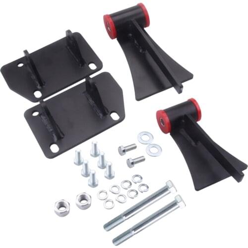 Weld In Motor Mount & Frame Brackets For Chevy LS1 LS6 LS-1 LS-6 Engine LS Series LS Conversion Motor Mount Kit