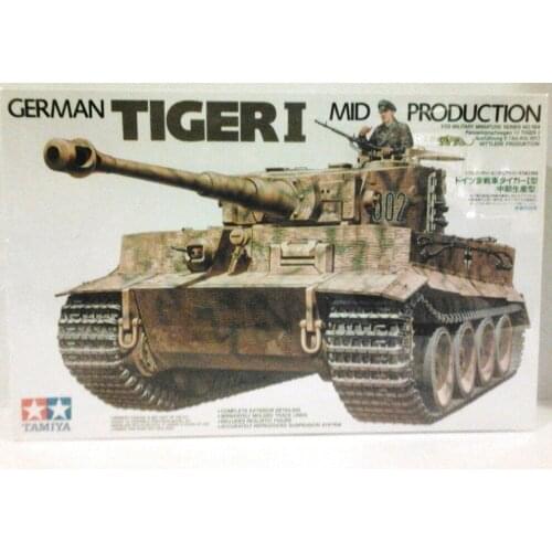 Tamiya 35194 1/35 German Tiger I Mid Production Plastic Model Kit