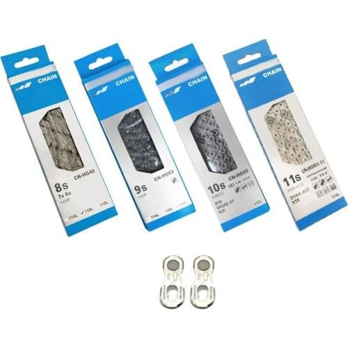 9/10/11 Speed Bike Chain HG53 HG54 HG95 HG701 HG901 MTB Road Bicycle Chain 116 Links Racing Cycling Change Chain With Quick-Link