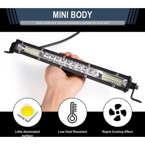 12 Inch 450w Led Working Light Strip Combined Spotlight Drives Off-road Suv Working Light Strip