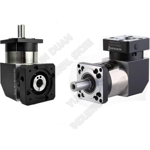 15:1 Ratio Right Angled Planetary Reducer Gearbox Corner Reducer 19MM Input For 80MM 90MM 600W 750W AC Servo Motor 86 nema34
