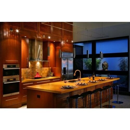 2017 solid wood kitchen cabinets retail wholesales customized made brown color traditional wooden cabinets S1606131